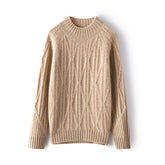 Causal Loose Knit Soft Warm Cashmere Sweater for Women